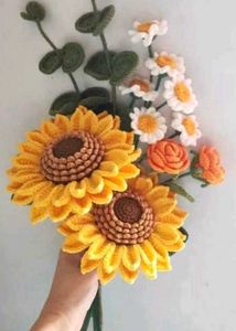 Crochet Sunflower