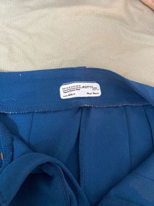 Teel Green Wide Leg Trousers