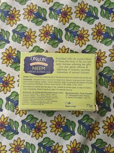 ON&amp;ON Neem Bathing Bar