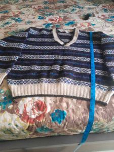 Striped Knit Sweater