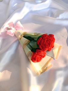Pack Of 10 Crochet Tulips 🌷