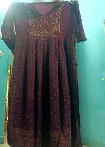Elegant Embroidered Kurta