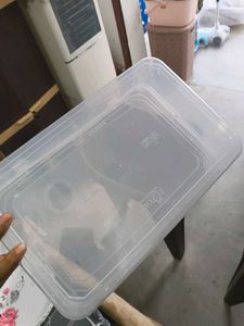 Clear Plastic Storage Box