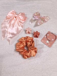 Hair Accessories and Bracelet Set