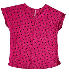 Max Fashion Rose Pink Top, Pure Cotton