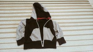 🧥 Kids Black & Gray Winter Jacket (0–2 Years)