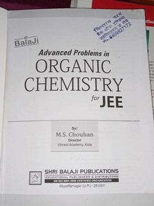 JEE Organic Chemistry Books