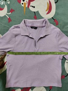 Tunic Top- Ribbed Lavender 💟
