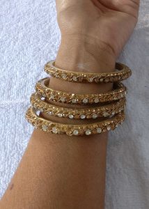 Golden Bangle Set