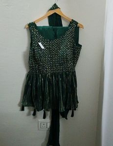 Last Price!!!Peplum Kurti With Dhoti Salwar