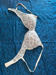 Floral Print Bra
