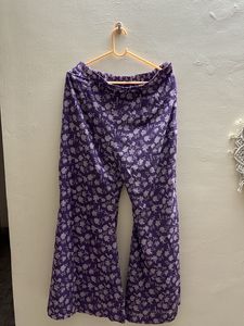Purple Floral Coord Set