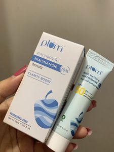 Plum Niacinamide Serum And Sunscreen Combo