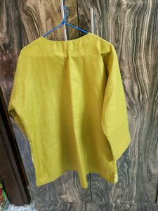 Kashmiri olive short kurti