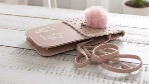 Cute Pink Crossbody Bag with one FREE LIP TINT