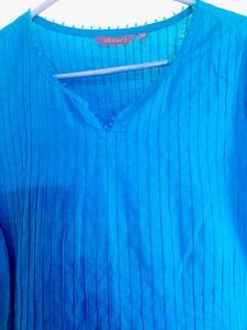 Dark Blue Kurta Cotton 😍