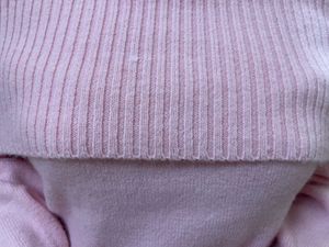 Pinterest Pink Off-Shoulder Knit Sweater Top🌸
