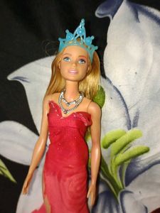 Barbie Doll in Red Dress