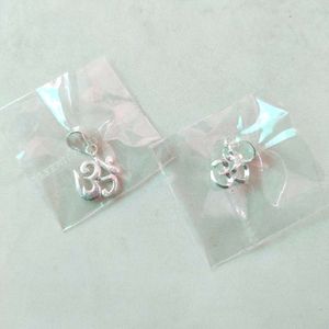 Pure Silver Om Pandent With Ganesha Ideal