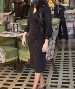 Elegant Black Bodycon Dress