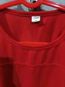 Red &amp; White Striped T-Shirt