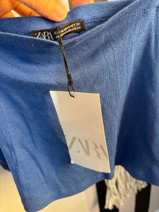 Zara String Cami Strappy Crop Top