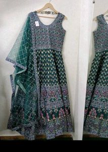 Heavy Worked Gown For Party