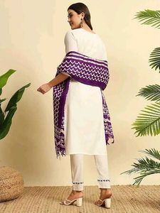 Womens Cotton Straight Kurti with Pant❤️😍