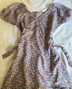 Floral Print Mini Dress