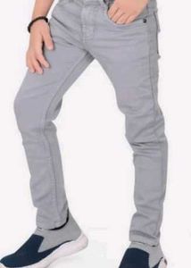 Boy's Grey Denim Jeans