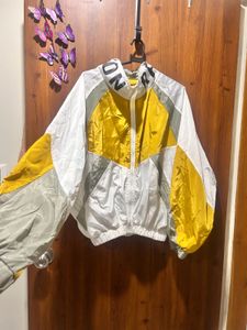 Vintage Colorblock Windbreaker Jacket