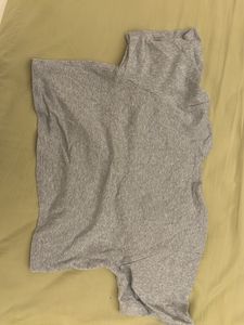 Grey Crop Top