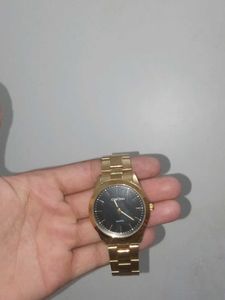 Gold Cristom Quartz Watch