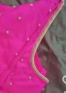 Aari work Blouse Piece