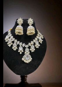 Elegant Kundan Jewelry Set