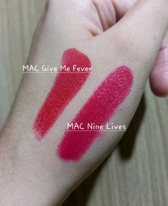 Combo Of MAC Give Me Fever & Nine Lives