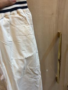 White Joggers