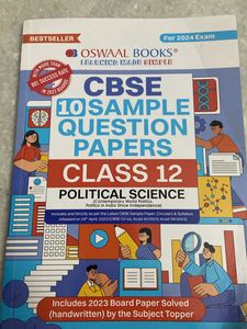 Oswaal 10 SQPs Political Science Class 12