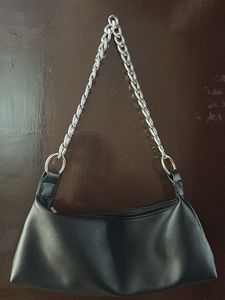 Miniso Black Chain Shoulder Bag