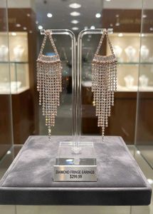 Sparkling Dangle Earrings
