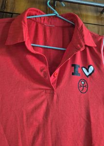 Red Polo T Shirt 👕