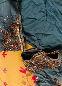 zardozi ethnic saree