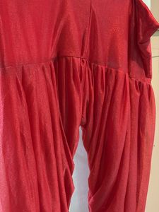 Smooth Net Heavy Pleated Pyjama
