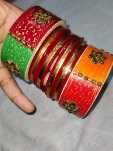 Colorful Traditional Bangles
