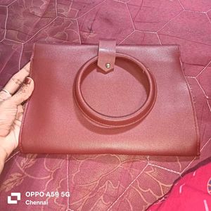 MyGlamm Maroon Clutch