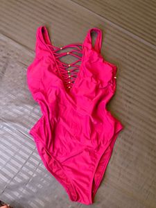 imported Hot Pink padded bodysuit