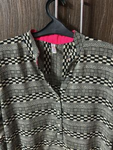 Patterned Tunic Top