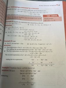 Mathematics Text Book Class 8
