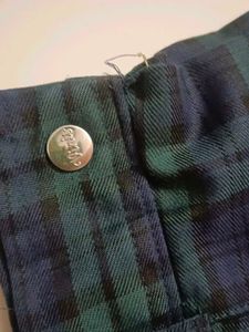 Plaid Pleated Skirt, uniform skirt 28 size