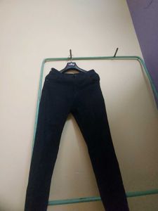 Dark Black Jeans